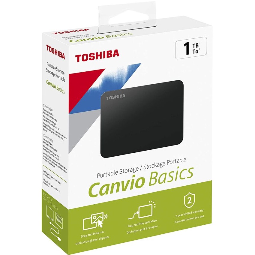 Toshiba External Canvio Ready 1TB Black B3