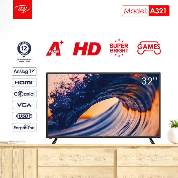 Itel 32" DLED HD TV