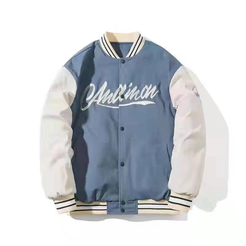 Men Letter Graphic Bomber Jacket