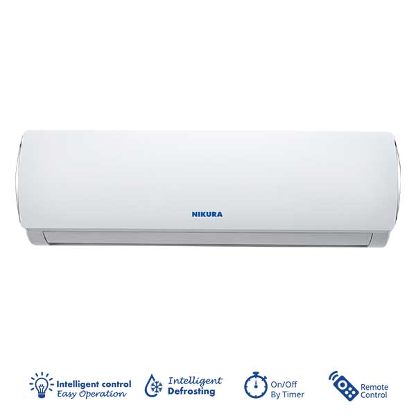Nikura Air Conditioner 9000 ASAC09132CP5 heat and cool with 3 meter pipekit