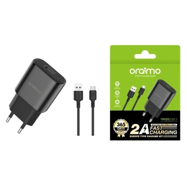 Oraimo OCW-E65+C53 Charger Adapter – Cable Type-C Fast Charging