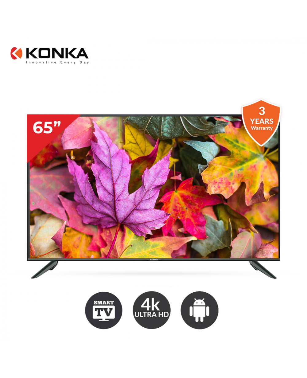Konka 65 Inch 4K Ultra HD Android Smart LED TV
