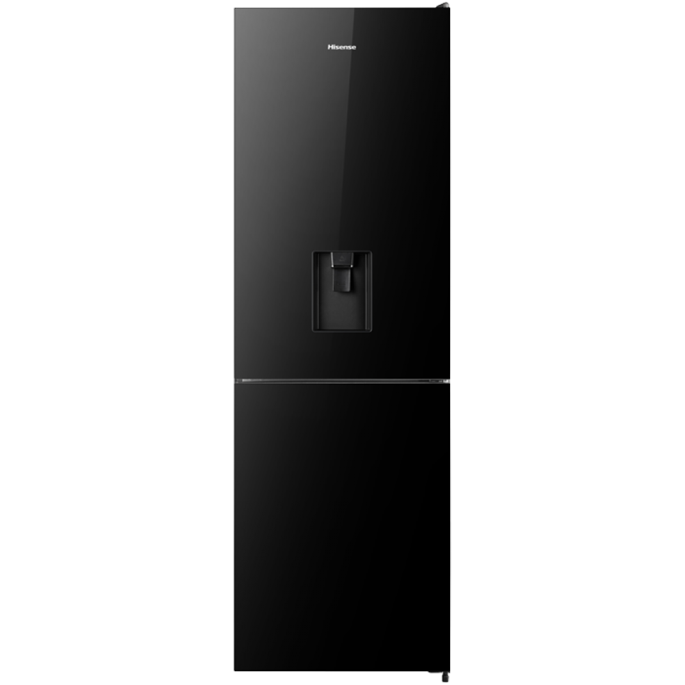 Hisense 305L Upright Black Mirror Fridge-H415BMIWD