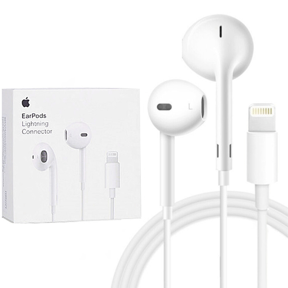 GENUINE APPLE LIGHTNING EARPODS APPLE IN EAR EARPHONES AND HEADPHONE WITH MICROP