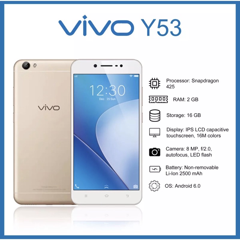 Refurbished Vivo Y53 16GB