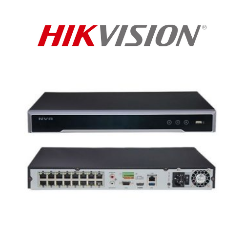 DS-7616NI-Q2/16P(C) - 16-ch 1U 16 PoE 4K NVR