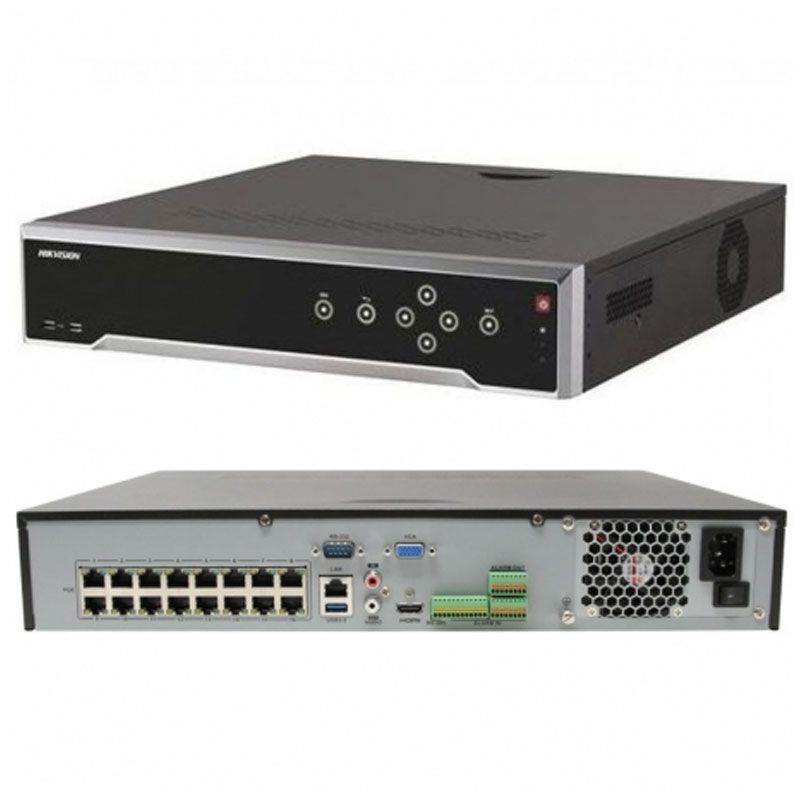 DS-7732NI-K4/16P-Embedded Plug & Play 4K NVR