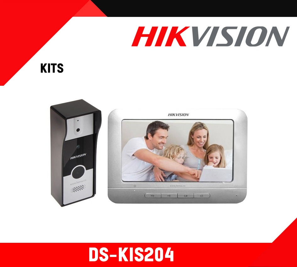 Hikvision DS-KIS202 - Video Door Phone with Power Supply
