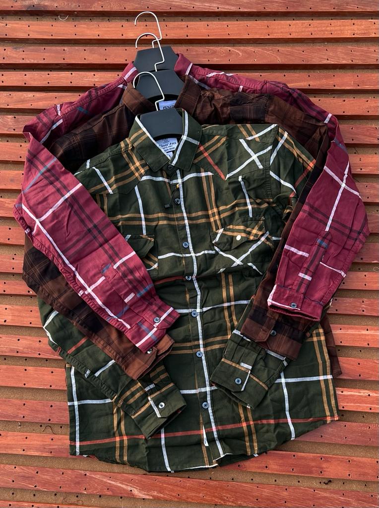 Flannel Shirts (mixed styles)
