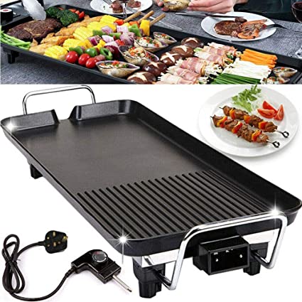 WINNING STAR ST-9704 1360W Healthy Nonstick ThermometerElectric Grills Pan