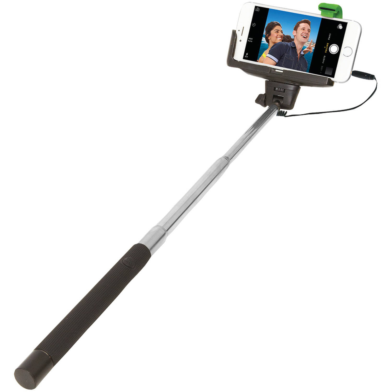 Plug & Shot Retractable Wired Selfie Stick