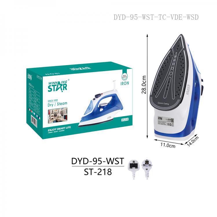 ST-218 Winning Star Mutifunction Dry Steamer Iron