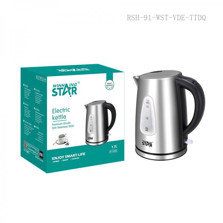 ST-6003 1.7L SS Electric Tea Kettle