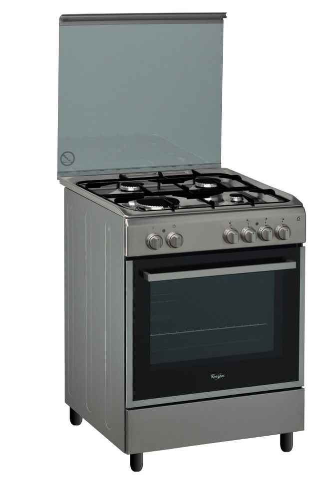 Whirlpool gas freestanding cooker: 60cm - ACMK 6110/IX/1