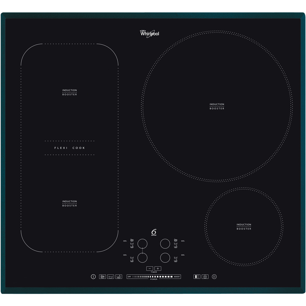 Whirlpool induction glass-ceramic hob - ACM 847/BA