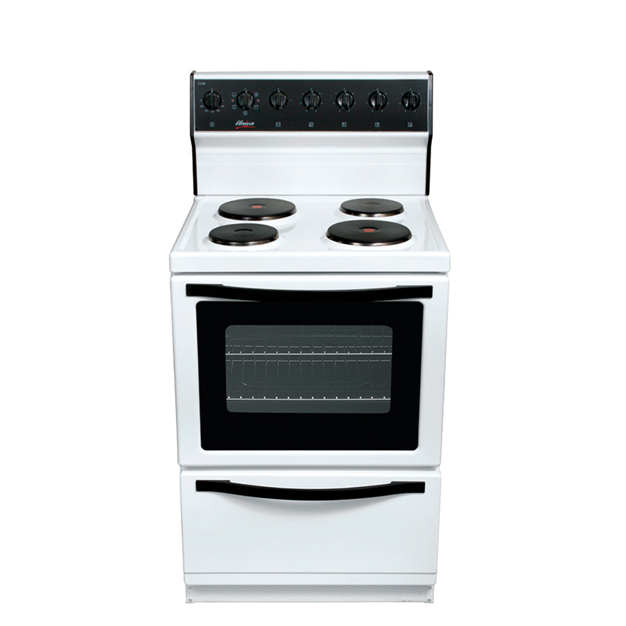 UNIVA U116W Cooker 4 Plate Stove White