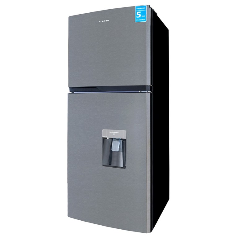 Capri top freezer/fridge 290L, water dispenser