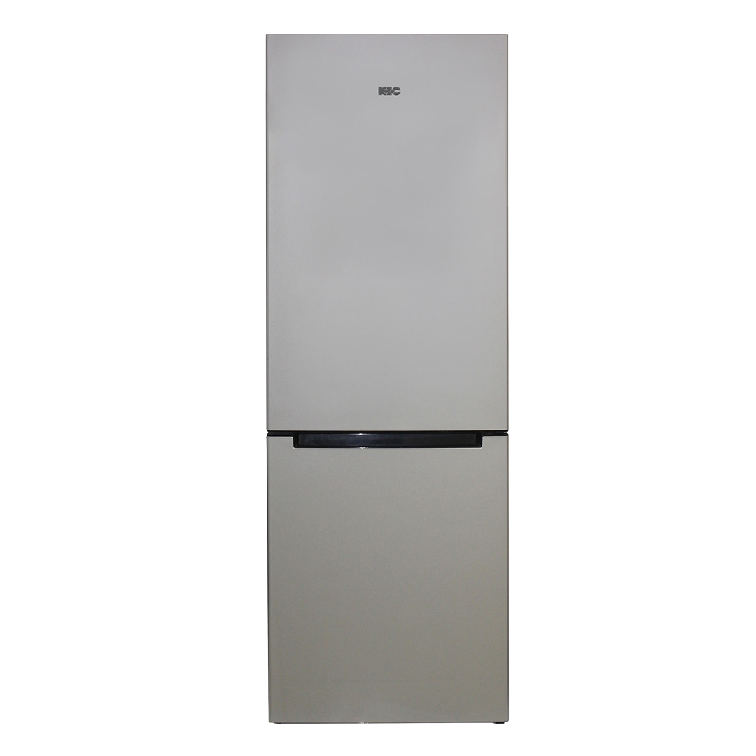 KIC KBF639ME BOTTOM FREEZER METALLIC FRIDGE