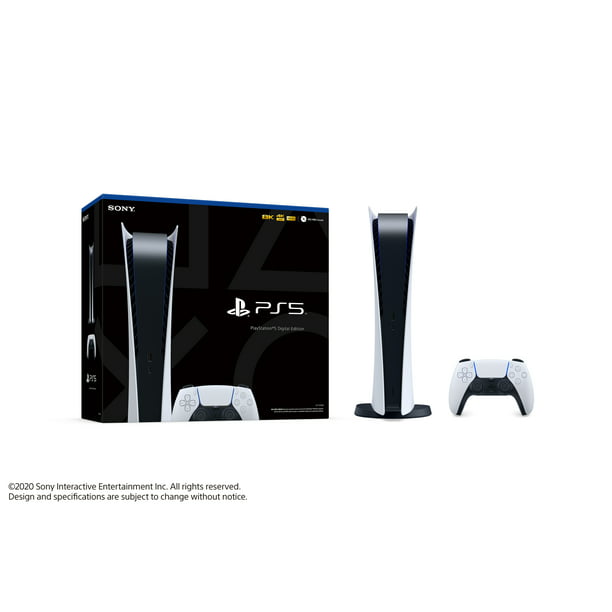 Sony PlayStation 5, Digital Edition Video Game Consoles