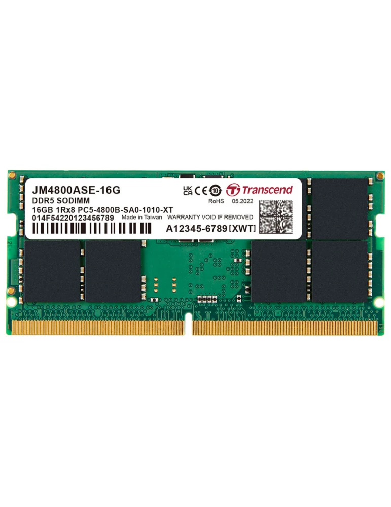 Transcend 16GB JM DDR5 4800 SO-DIMM