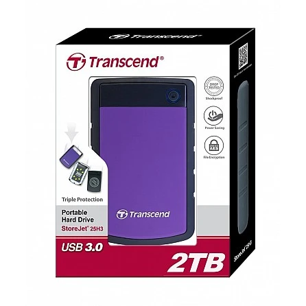 2TB STOREJET 2.5″ H3P PORTABLE HDD