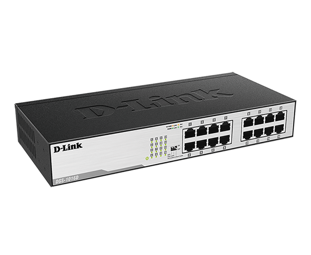 D-LINK DGS-1016D/B 16 PORT