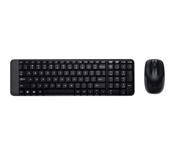 LOGITECH | WIRELESS KEYBOARD MOUSE COMBO - MK220 ENG